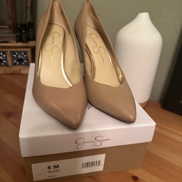 Nude heel pumps - Picture 2 of 6
